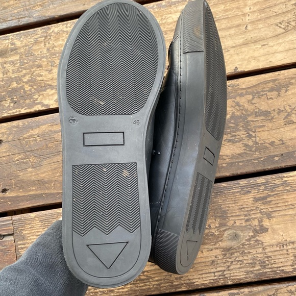 Beckett simonon black leather Reid slip on loafers. - Picture 5 of 8